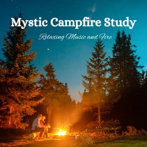 Mystic Campfire Study: Relaxing Music and Fire - Studying Music Playlist