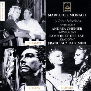 Mario Del Monaco: Selections of Giordano, Saint-Saëns, Riccardo Zandonai - Mario del Monaco
