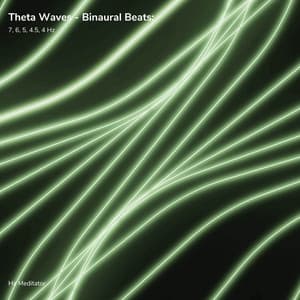 Theta Waves - Binaural Beats: 7, 6, 5, 4.5, 4 Hz - Hz Meditator