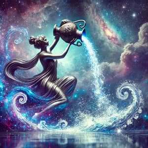 Aquarius Energy Ritual Frequency: Gentle Cleanse, Astrology Meditation Music - Interstellar Meditation Music Zone
