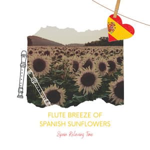 Flute Breeze of Spanish Sunflowers: Harmony on the Hammock - Spain Relaxing Time