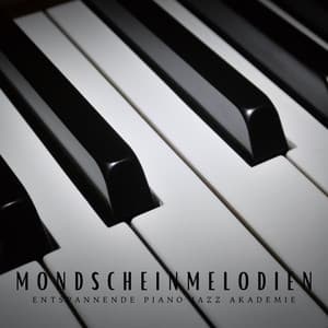 Mondscheinmelodien: Hintergrundmusik Klavier - Entspannende Piano Jazz Akademie