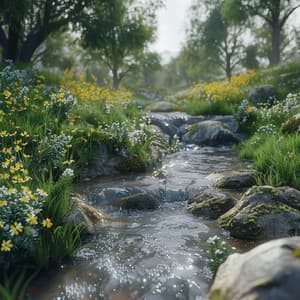 Binaural River: Calming Water for Sleep - Sleep Sound Factory