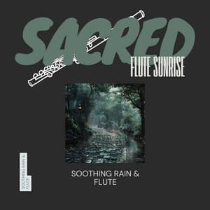 Soothing Rain & Flute: A 432 Hz Journey to Calm - Sacred Flute Sunrise