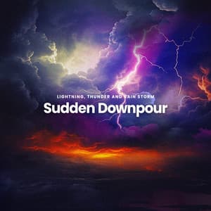 Sudden Downpour - Lightning, Thunder and Rain Storm