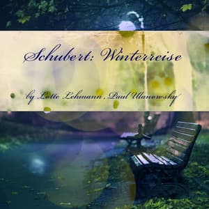 Schubert: Winterreise, D. 911 - Franz Schubert