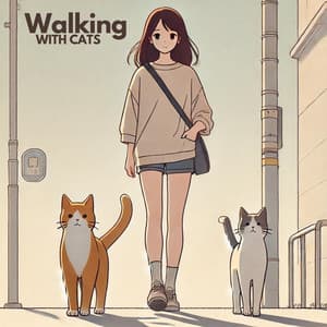 Walking with Cats: Cozy Calm Lofi Collection - Lofi Dimension