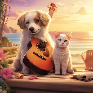 Ocean Breeze Pet Play: Harmony in Pet Happiness - Nature Soundscape