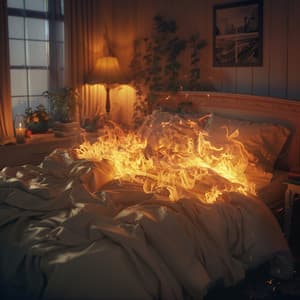 Música Suave De Fuego Para La Serenidad Del Sueño Profundo - Dormir ondas alfa