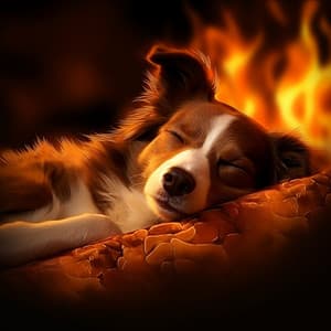 Música Para Calmar A Tu Mascota: Armonía De La Luz De La Chimenea - Naturaleza registrada