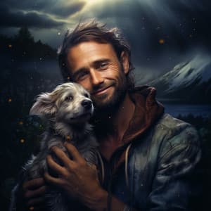 Fireside Melodies: Musical Moments for Pets - Nature's Mirror