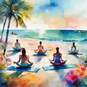 Fluidez De Yoga Con Lofi: Melodías De Equilibrio Rítmico - Pensador binaural