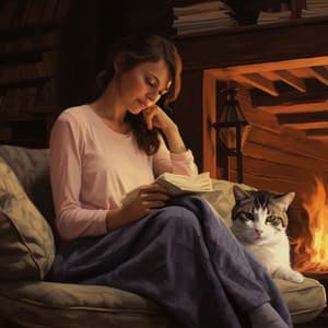 Llamas Conscientes De Relajación: Obertura De Un Fuego Relajante - Sonidos de la naturaleza pacífica