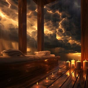 Soothing Thunder: Massage Acoustic Harmony - 1 Hour Spa Music