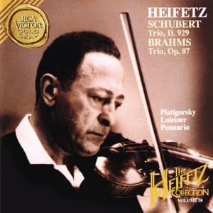 The Piano Trio Collection - Schubert: Trio No. 2 in E-Flat Major, D. 929 - Brahms: Trio No. 2 in C Major, Op. 87 - Jascha Heifetz