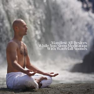Manifest All Desires While You Sleep Meditation with Waterfall Sounds - Waterfall Sounds Universe