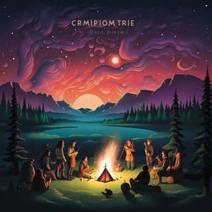 Crackling Flames and Cosmic Dreams: Soothing Binaural Melodies for Bonfire Nights - Tairata