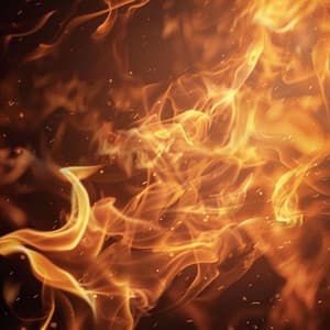 Fire's Serene Chill: Tranquil Sleep Atmosphere - Deep Sleep FX