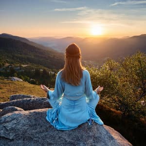 Armonías De Meditación Lofi: Flujo Musical Equilibrado - Espíritu sereno