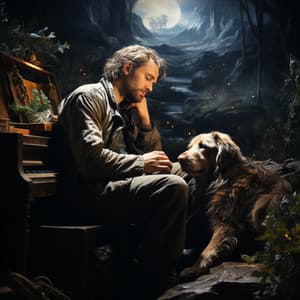 Exploración De La Siesta Del Perro Con La Lluvia Y El Piano Revelados - Llovido