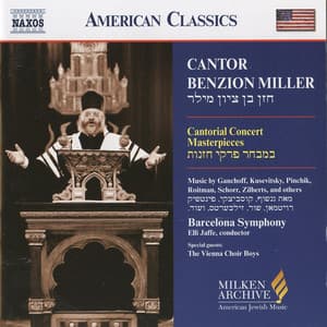 Miller, Benzion: Cantor Benzion Miller Sings Cantorial Concert Masterpieces - Benzion Miller