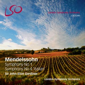 Mendelssohn: Symphony No. 1, Symphony No. 4 "Italian" - Felix Mendelssohn