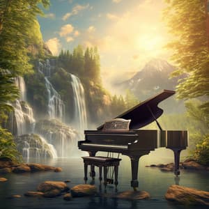 Piano Music Symphony: Cascades of Harmony - Blissful Piano Time