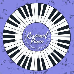 Resonant Piano: Harmony for Concentration - Focus Music Sessions