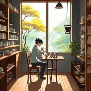 Cozy Cafe: Warm Acoustic Lofi Sounds - Lounge Music Café
