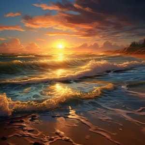 Workday Ocean: Binaural Ambient Tones - Working Music