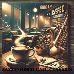 Jazz-Infused Café Classics: Good Day with Coffee, Nostalgic Jazz Mix 2024 - Lounge Café