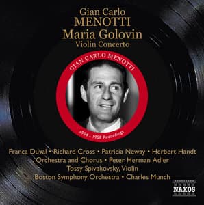 Menotti: Maria Golovin - Gian Carlo Menotti