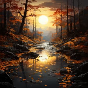 Los Sonidos Del Agua: Un Día De Relajación En El Río Dorado - Sonidos de la naturaleza con música