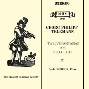 Telemann: 12 Fantasias for Solo Flute, TWV 40:2-13 - Georg Philipp Telemann