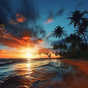 Binaural Sunset Bliss: Ocean's Gentle Waves - Sound Particles