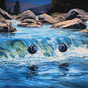 River Harmony: Flowing Currents Symphony - Happy Morning Music