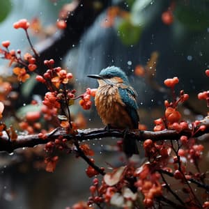 La Lluvia De La Naturaleza Y Los Pájaros: Ensamble Para Dormir - Música del domingo por la noche