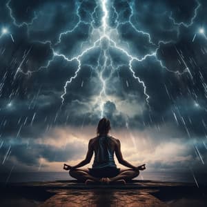 Thunder Meditation: Tranquil Storm Sounds - Soft Background Music