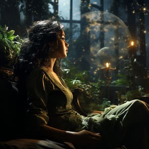 Soñar Junto Al Arroyo: Noche Tranquila Con Melodías Secretas - Sonidos Relajantes de Naturaleza