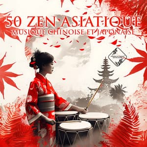 50 Zen asiatique: Musique chinoise et japonaise pour la méditation profonde, La guérison des chakras, Le yoga, Le Reiki et l'étude, Flûte indienne classique - Ensemble de Musique Zen Relaxante