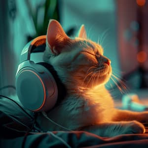 Lofi Cat Melodies: Purring Sound Echo - 4D Nature Recordings