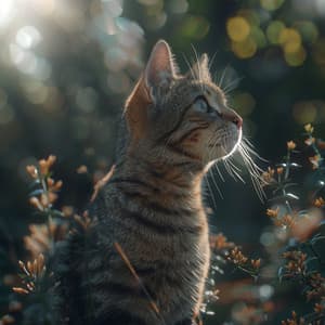 Soothing Music for Cat Tranquility - Happy Instrumental Music