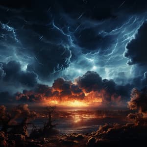 Serenidad Tranquila Del Trueno: Ecos Melódicos - Mentevelloso