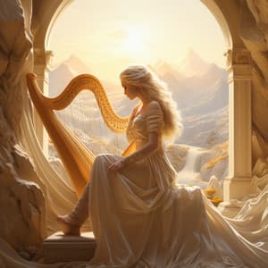 Tranquil Strings in the Zen Grove - Classical Harp Music