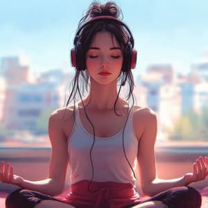 Mindful Lofi: Calming Beats for Meditation - Melodic Lofi