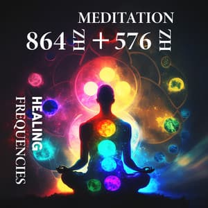 864 Hz + 576 Hz Meditation & Healing Frequencies - HZ מוזיקת
