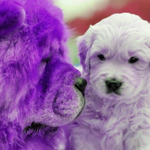 Backdrop for Doggy Anxieties - Divine Piano Duo - Calma Música para Perros