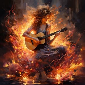 Armonías Ardientes: Resonancia De Llamarada Melódica - Sonidos de la naturaleza báltica