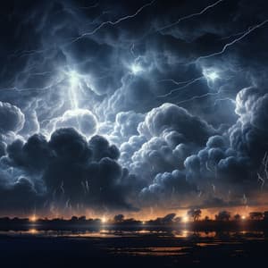 Pets' Thunder Calm: Soothing Natural Echoes - Soft Music