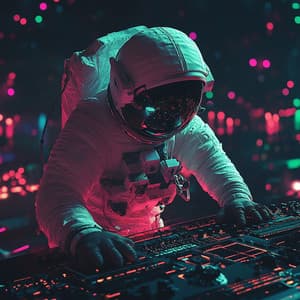 Floating on the Moon - Lo-Fi Hip-Hop From Space - Lofi Astronaut